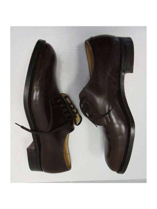 VGT Brooks Brothers Shoes 10.5 C Blucher Derby Leather Plain England main image 9